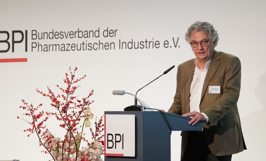 BPI-Hauptversammlung 2022, BPI-Vorsitzender Dr. Hans-Georg Feldmeier © BPI/Schwarz