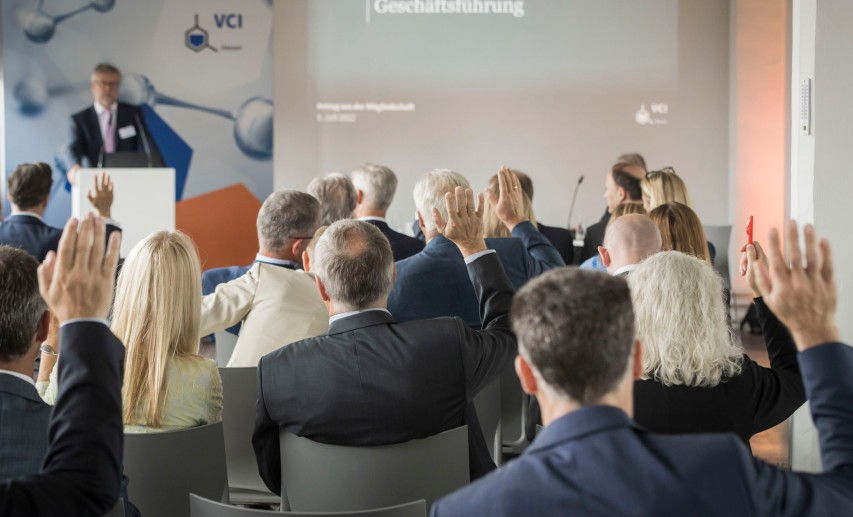 Mitgliederversammlung des VCI Hessen / © VCI Hessen Mitgliederversammlung des VCI Hessen / © VCI Hessen
