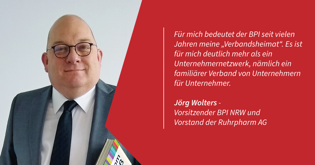 3 Fragen an Jörg Wolters VCI NRW