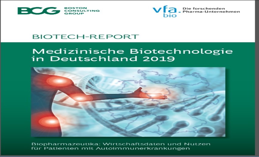 Report Medizinische Biotechnologie 2019 - Cover: 