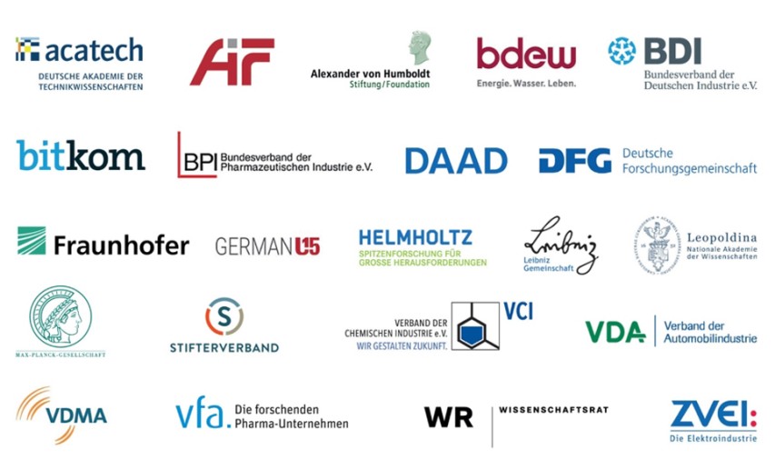 22 führende Wissenschaftsorganisationen und Wirtschaftsverbände appellieren gemeinsam an Bund und Länder, Wissenschaft und Innovation auch in der 19. Legislaturperiode hohe Priorität einzuräumen. - Bild. © 22 Organisationen aus Wissenschaft und Industrie 22 führende Wissenschaftsorganisationen und Wirtschaftsverbände appellieren gemeinsam an Bund und Länder, Wissenschaft und Innovation auch in der 19. Legislaturperiode hohe Priorität einzuräumen. - Bild. © 22 Organisationen aus Wissenschaft und Industrie