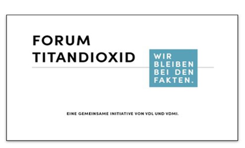 Umfassende Informationen rund um die Einstufung des Weißpigments liefert die Website des „Forum Titandioxid“. - © VdL/VdMi