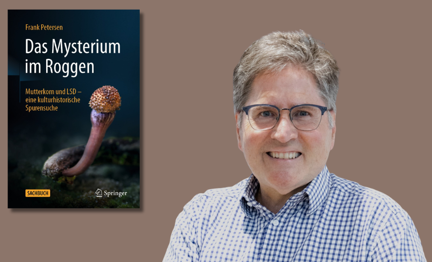 Literaturpreisträger 2026: Frank Petersen und sein preisgekröntes Sachbuch „Das Mysterium im Roggen“. &copy; Novartis AG