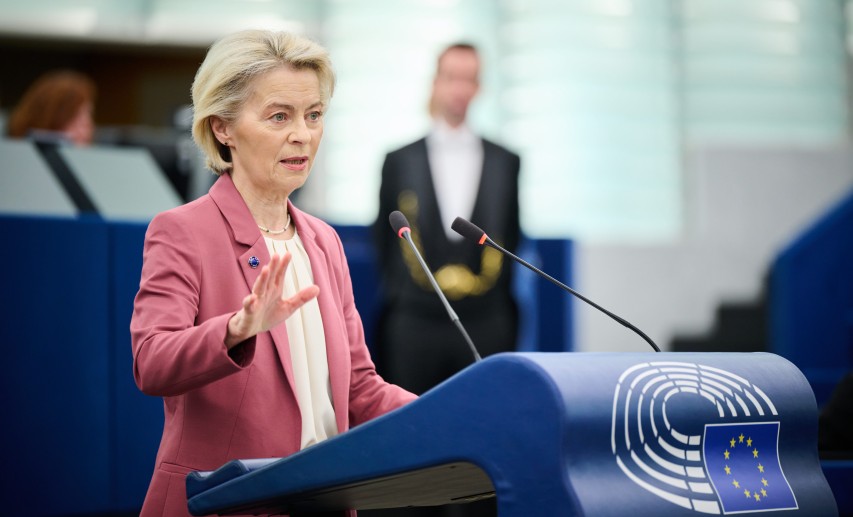 Mit dem Arbeitsprogramm 2026 setzt Kommissionspräsidentin Ursula von der Leyen die richtigen Signale für eine pragmatischere, wettbewerbsorientierte und zukunftsgerichtete EU-Politik. Jetzt kommt es auf die konsequente Umsetzung und interne Durchsetzungsstärke an. © Europäische Union, 2025
