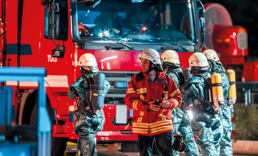 Rund 230 Einsatzkräfte sind bei dem ABC-Einsatz gefordert. &copy; THW OV Mühlheim/Rissmann